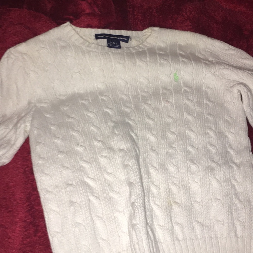 White sweater